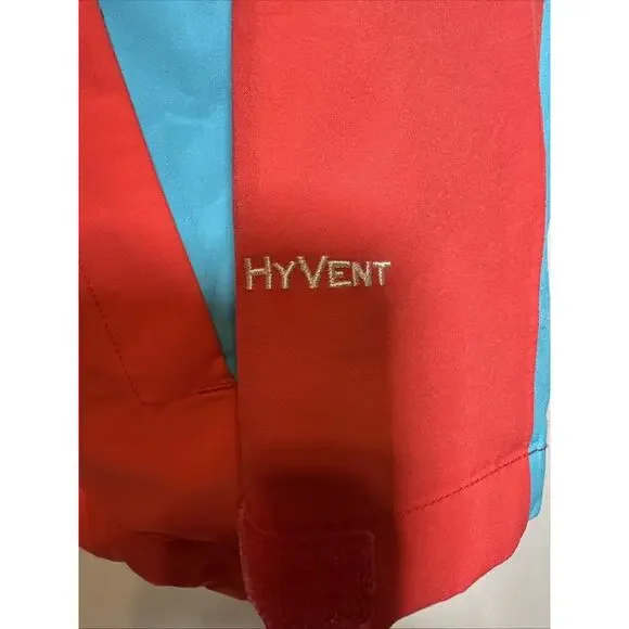 The North Face HyVent Girls Sz XL Ski Jacket Pink Blue